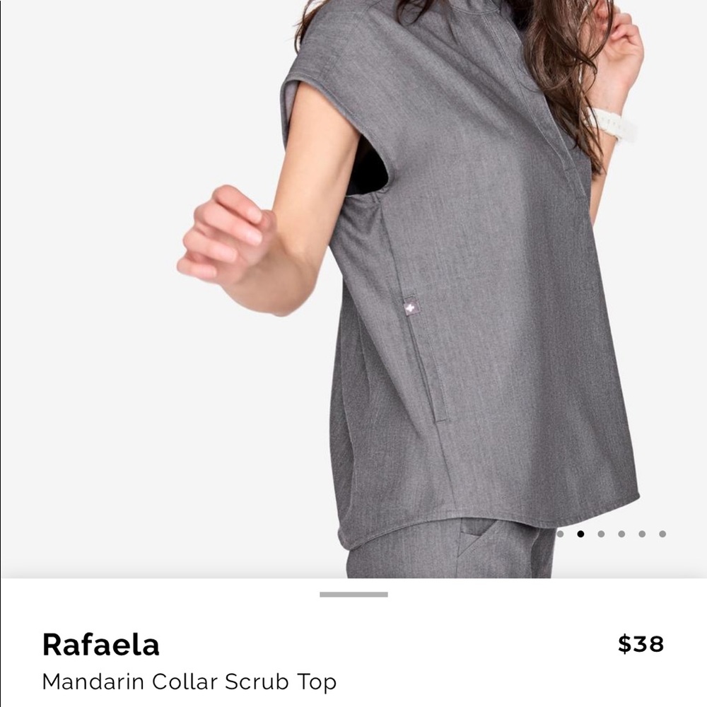 FIGS Rafaela mandarin style scrub top